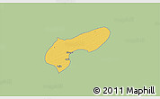 Savanna Style 3D Map of MalamMad, single color outside