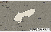 Shaded Relief 3D Map of MalamMad, darken