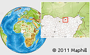 Physical Location Map of MalamMad, highlighted country