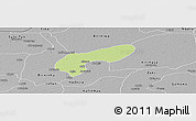 Physical Panoramic Map of MalamMad, desaturated