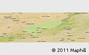 Physical Panoramic Map of MalamMad, satellite outside