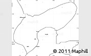 Blank Simple Map of MalamMad