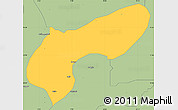 Savanna Style Simple Map of MalamMad
