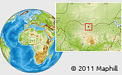 Physical Location Map of Roni
