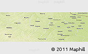 Physical Panoramic Map of Roni
