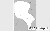 Gray Simple Map of Roni