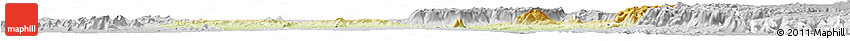 Physical Horizon Map of Jema'a, lighten, desaturated