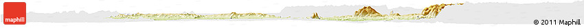 Physical Horizon Map of Jema'a, single color outside