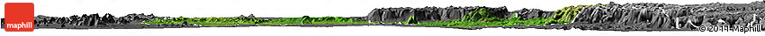 Satellite Horizon Map of Jema'a, desaturated
