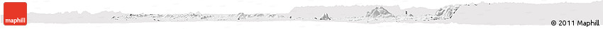 Silver Style Horizon Map of Jema'a, single color outside