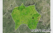 Satellite Map of Jema'a, semi-desaturated