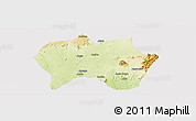 Physical Panoramic Map of Jema'a, cropped outside
