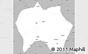 Gray Simple Map of Jema'a