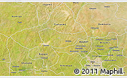 Satellite 3D Map of Bichi
