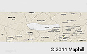 Classic Style Panoramic Map of Bichi