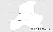 Silver Style Simple Map of Gezawa