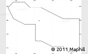 Blank Simple Map of Nassaraw, cropped outside, no labels