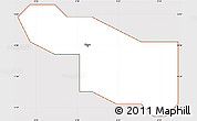 Classic Style Simple Map of Nassaraw, cropped outside