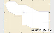 Classic Style Simple Map of Nassaraw, single color outside