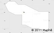 Silver Style Simple Map of Nassaraw, single color outside
