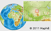 Physical Location Map of Rano, highlighted parent region