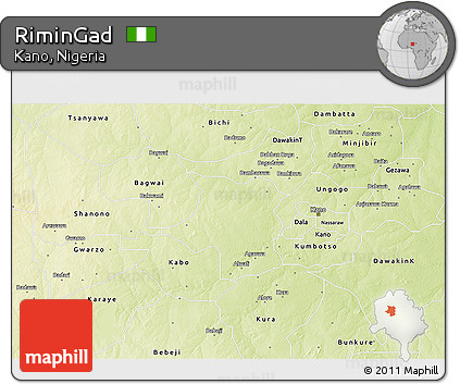 Physical 3D Map of RiminGad