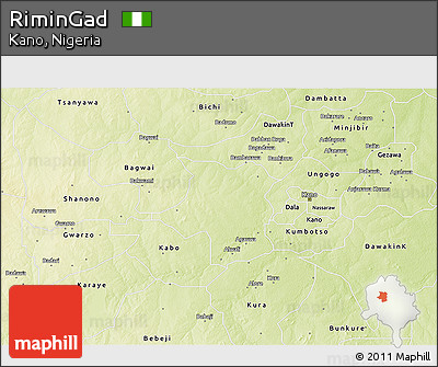 Physical 3D Map of RiminGad