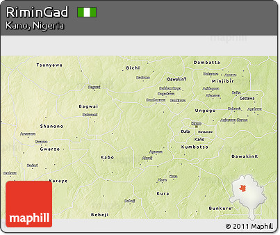 Physical 3D Map of RiminGad