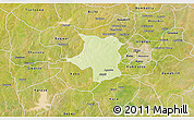 Physical 3D Map of RiminGad, satellite outside