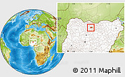 Physical Location Map of RiminGad, highlighted country