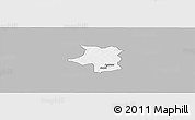 Gray Panoramic Map of RiminGad, single color outside