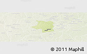 Physical Panoramic Map of RiminGad, lighten