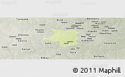 Physical Panoramic Map of RiminGad, semi-desaturated