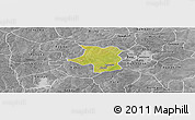 Satellite Panoramic Map of RiminGad, desaturated