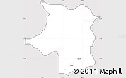 Silver Style Simple Map of RiminGad, cropped outside