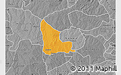 Political Map of Shanono, desaturated