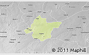 Physical 3D Map of Takai, desaturated