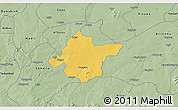 Savanna Style 3D Map of Takai