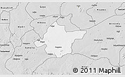 Silver Style 3D Map of Takai
