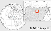 Blank Location Map of Takai, highlighted country