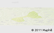 Physical Panoramic Map of Tsanyawa, lighten