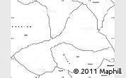 Blank Simple Map of Tsanyawa