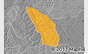 Political Map of Daura, desaturated