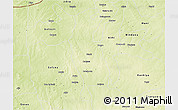 Physical 3D Map of Dutsin-M