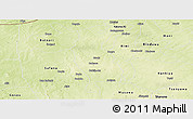 Physical Panoramic Map of Dutsin-M