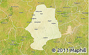 Physical 3D Map of Malumfas, satellite outside
