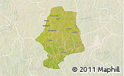 Satellite 3D Map of Malumfas, lighten