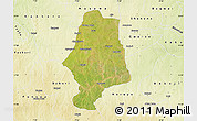 Satellite Map of Malumfas, physical outside