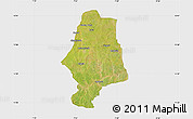 Satellite Map of Malumfas, single color outside