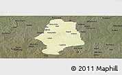 Physical Panoramic Map of Malumfas, darken